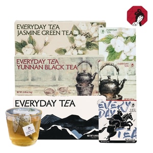 茶颜悦色 【开学季茶组合装】 中式三味袋泡茶 3 盒 21小包 茉莉绿茶 / 醇厚红茶 / 清爽乌龙多口味组合,独立小包冷热泡皆宜,海外华人居家常备茶,42g