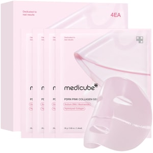 Salmon DNA PDRN Pink Collagen Jelly Gel Mask 28g 4 ea.