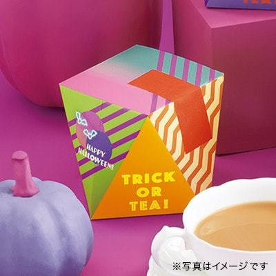 【日本直邮】lupicia绿碧茶园 2023万圣节限定 栗子焦糖红茶 5袋入 橘色盒