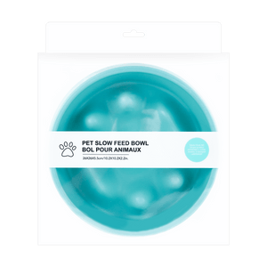 ペット 猫 犬 スローフィードボウル ブルー