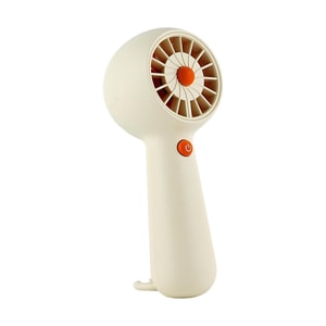 High-Speed Handheld Fan, Portable Small Fan, White, F016