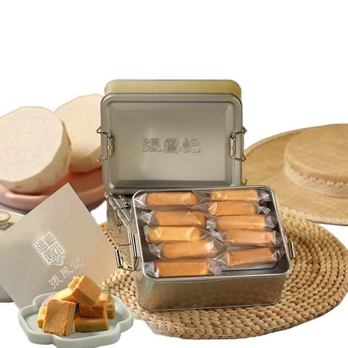 中国直送：張鳳記パイナップルケーキ、特製ペストリー、250g缶（Ning e-Shopping）