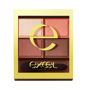 EXCEL||しっとり濃厚な質感のアイシャドウ||ブリックブラウン 4.3g