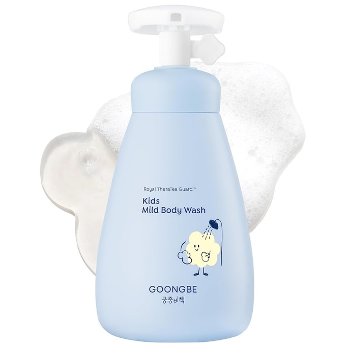  한국공중 시크릿 어린이 순한 바디워시 (10.1 fl oz) 어린이 순한 보습 바디워시