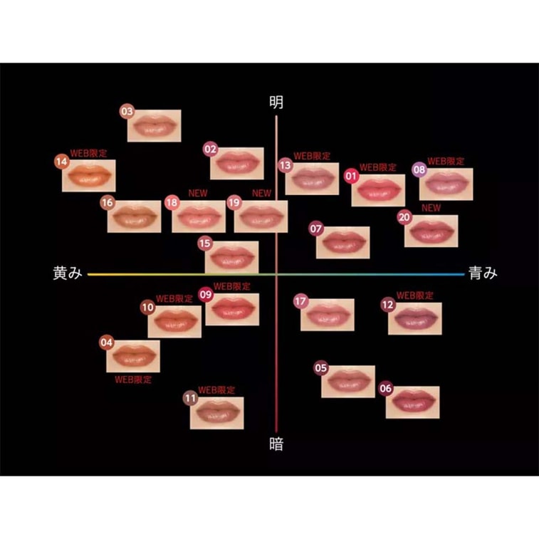 【Expédition directe du Japon】 Rouge à lèvres KATE M OISTURE LIPSTICK couleur éclatante, hydratant, ne colle pas aux tasses, n°09 Crystal Elegant, 1 pièce 6