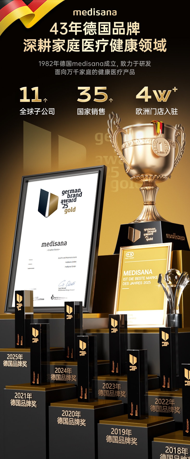 【中国直邮】 MEDISANA 揉腹仪 全自动按摩加热敷肚子促进肠胃蠕动-通便揉腹胀  一个装