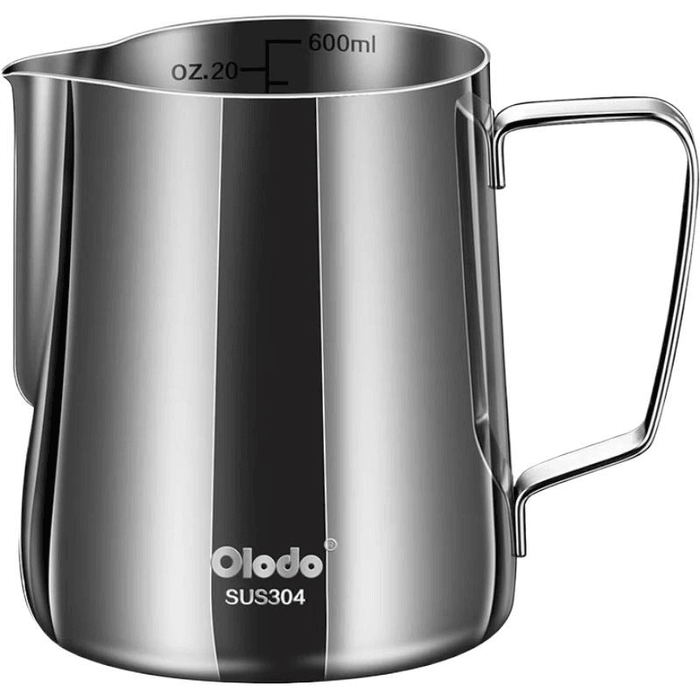 Oraladola thickened black 600ml milk froth cup, 1 piece