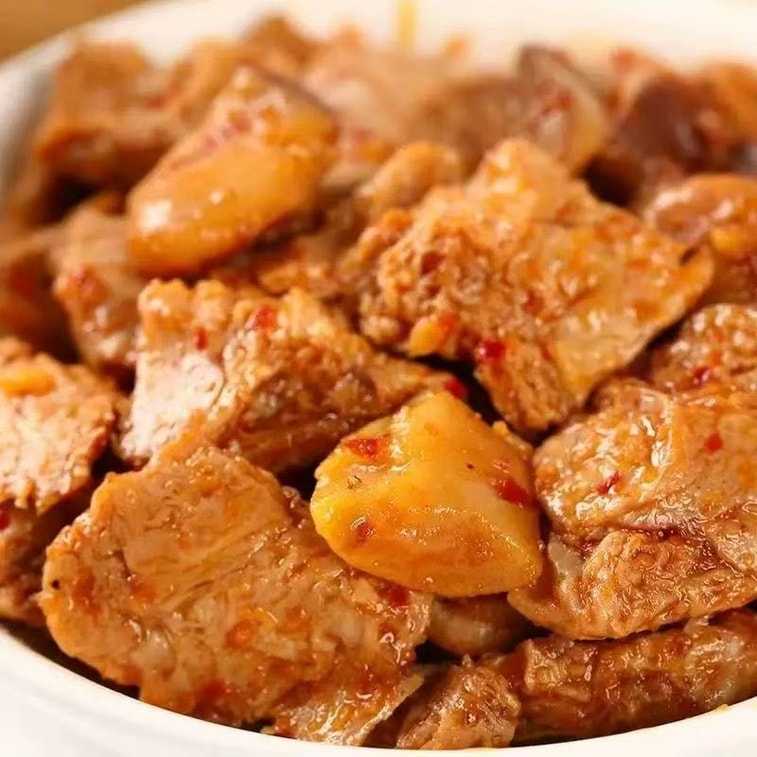 超友味 板栗豆干 香辣味 鲜卤滋味 肉感十足 满口咸甜交织 甜糯咸香 100g 5