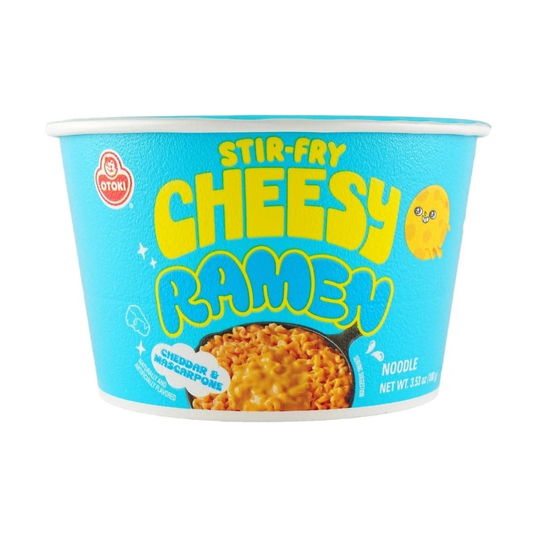 チーズラーメン - チェダー＆マスカルポーネ味、ボウル、3.53オンス【クリーミーで風味豊かな韓国風炒めインスタントラーメン】 6