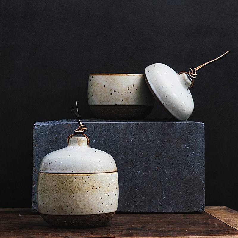 Wax thread stoneware stew pot【hand-made Japanese style】 - Yami.com
