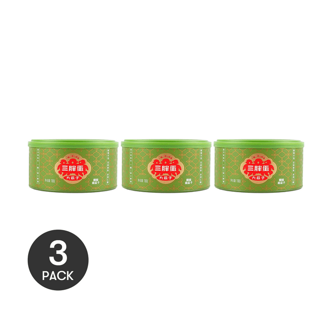 Original Flavor Pumpkin Seeds , 6.35 oz *3【3 Packs】