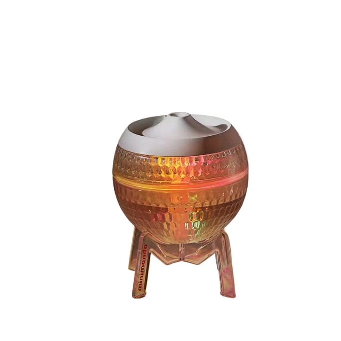Crystal Ball Humidifier Colorful Atmosphere Light Pink 1 Piece