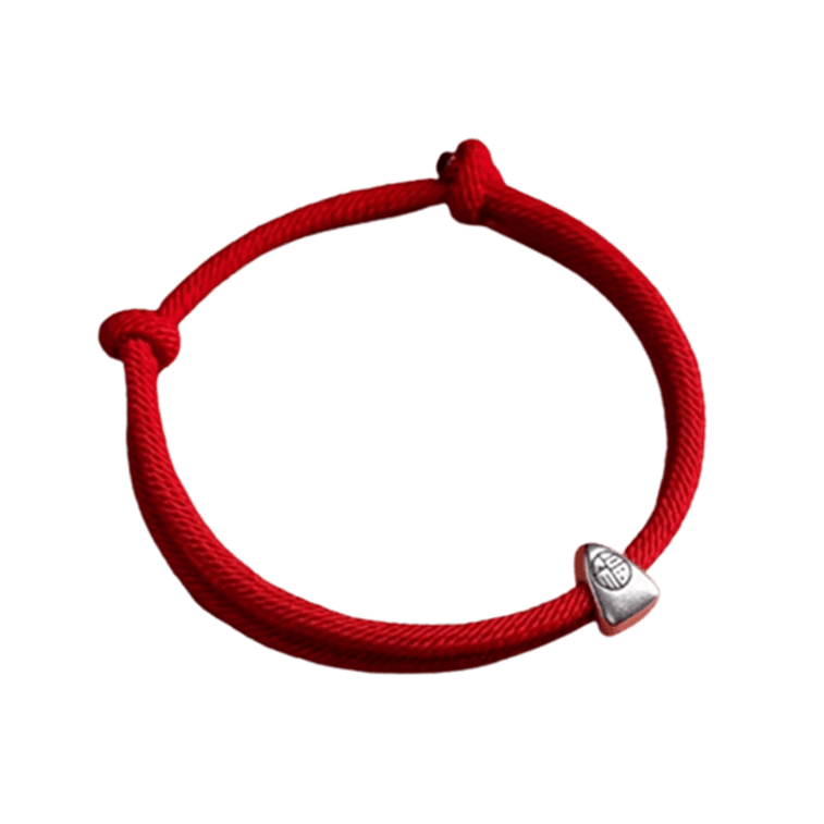 Examinations on the red rope bracelet success in the name of handwoven