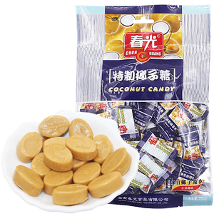 Coconut Sugar Happy Candy Snack Hard Candy Hainan Extra Thick Coconut Sugar 120g*1 Bag