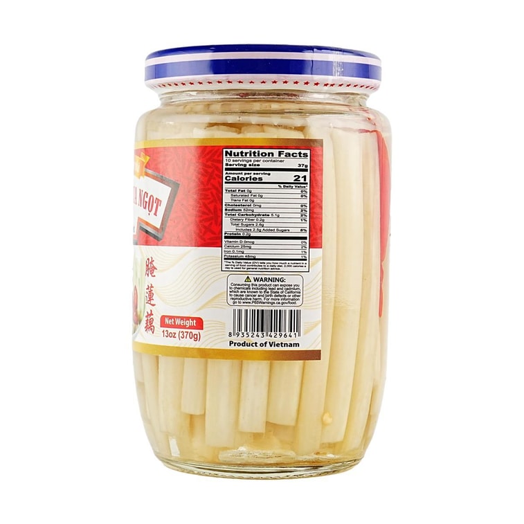 越南VASIFOOD 腌蒜 腌莲藕 370g【可配饭配面配粥】 4