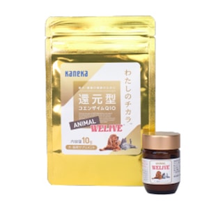 [일본에서 온 다이렉트 메일] KANEKA 환원 코엔자임 Q10 고양이 및 개용 애완동물 보조제 10g