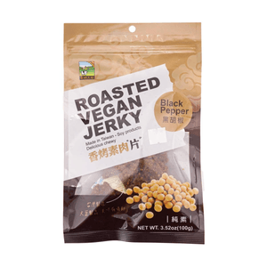 台灣甲賀之家 香烤素肉片 黑胡椒 100g