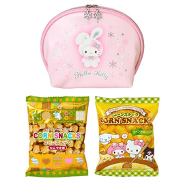 Limited Edition Snow Rabbit Makeup Storage Bag Candy Set [Hello Kitty]