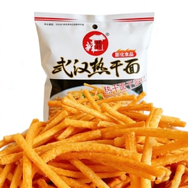 辣味村 怀旧零食  武汉 热干面味 薯条 薯片 15g*3袋 膨化零食 干脆面