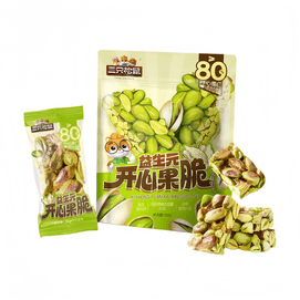Prebiotic Pistachio Crispy Dietary Fiber Snack for Watching Shows 100g*1 Bag