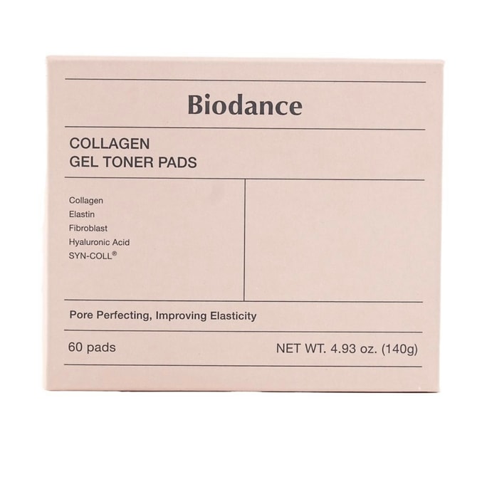 Collagen Gel Toner Pads 60pads