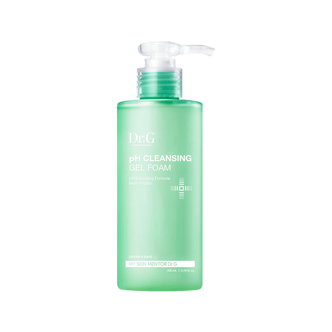 pH Cleansing Gel Foam Balancing Formula Face Wash 200ml