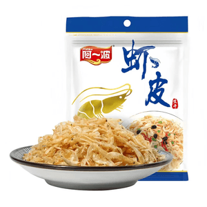 Selected dried shrimp shells 50g*3 bags, premium high-calcium, perfect for making soup with seaweed, wakame, and kelp