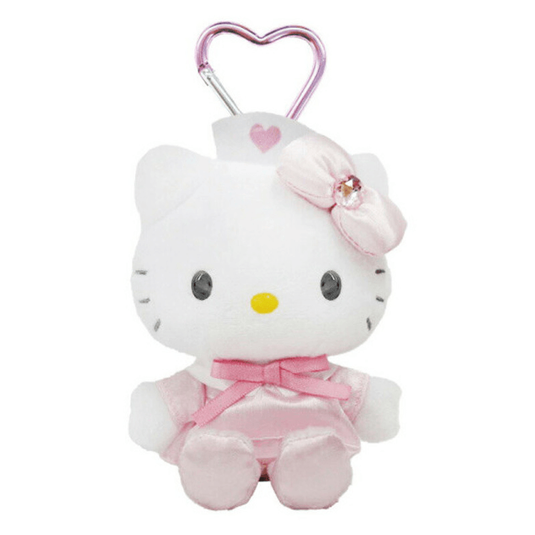 Hello kitty extremely rare Nurse Kitty Angel Blood Type A gotochi 2024 charm