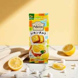 日本FUJIYA不二家 派蒂 柠檬挞白巧味曲奇饼干 8枚