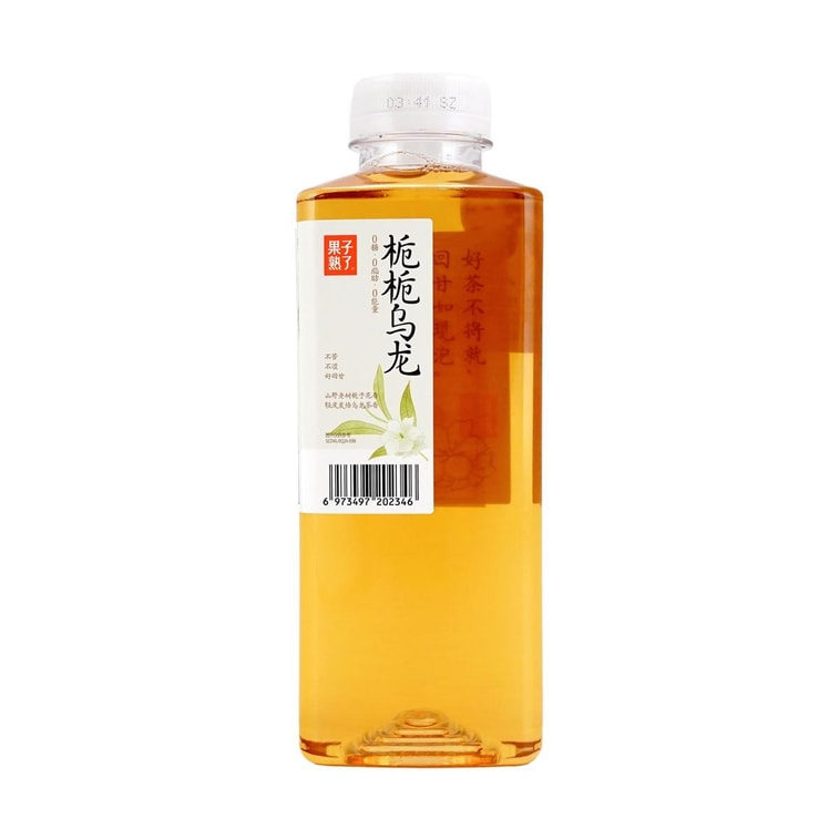 果子熟了 梔梔烏龍 梔子花味烏龍茶飲料 500ml【無糖】 5