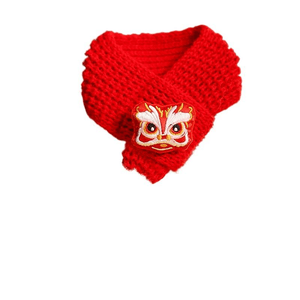 [중국에서 직접 메일] 고양이 옷 새해 스카프 강아지 고양이와 새끼 고양이 장식 새해 야수 스카프 S 사이즈 5-32cm 7 진 이내 *1 개