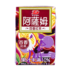 Passion Fruit Tea 13.5 fl oz【Tropical Passion Fruit Sweet and Sour Strike】