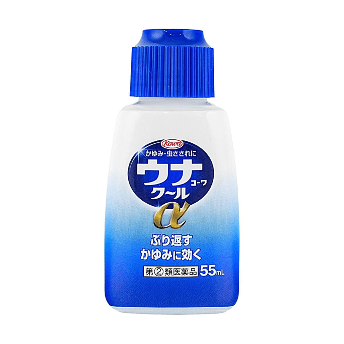 New Una Cool Anti-Itch Liquid Alpha, 1.86 fl oz, Sponge-Tip Applicator Fast-Acting Insect Bite Relief