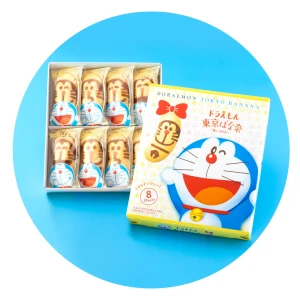TOKYO BANANA Doraemon Co-branded Regional Limited Banana Cake 8pcs