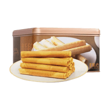 香港美心 鸡蛋蛋白蛋卷礼盒 32条装 448g【春节年货必买】