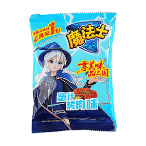 Honey Glazed Grilled Meat Flavored Crispy Noodles 1.2oz【Crispy Noodles】【Sweet and Savory】