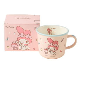 [중국 직송] 카와시마야 멜로디 머그컵 어린이용 컵 가정용 음용컵 저울 밀크컵 380ml