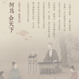 水月秦淮 【南唐李后主宫廷所用古方】合天下线香20g  蜜瓜桂圆鹅梨沉檀木丁香灵芝蜂蜜天然材料制作【卧室助眠香薰 】合果香药香檀香众家之长