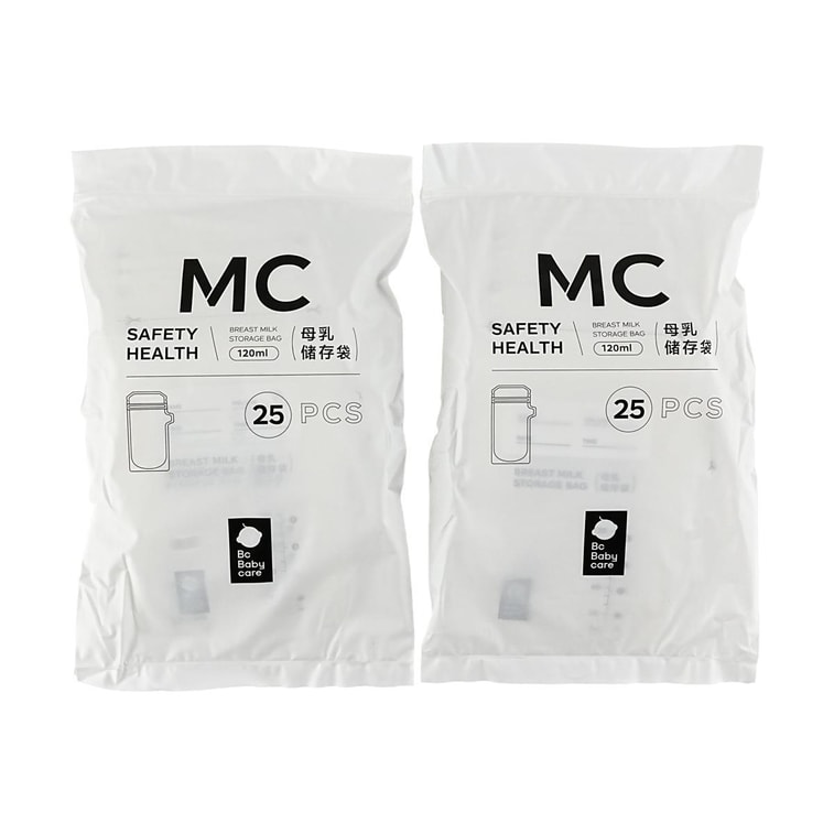 BC 베이비케어 모유 보관 백, 120ml, 50개/박스 6