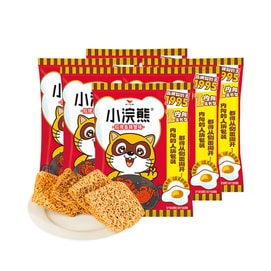 Little Raccoon Spicy Crab Crispy Noodles, 35g × 6. 1995 Classic. Crunchy & Rich. Flavors: Crab, BBQ, Chicken, Tomato. Ready To Eat. Perfect For Office, Travel, Or Nostalgia.