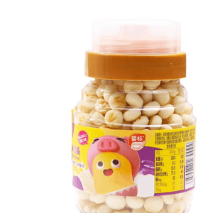 Bitaoshi Baby's Little Mantou And Milk Beans Children's Complementary Breakfast Substitute Cookies 100g * 1 Can