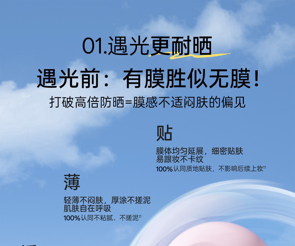 【中國直郵】 柳絲木 【蔡徐坤同款】粉膠囊防曬霜美白高倍戶外穩白溫和修護防曬霜正品美白/戶外運動50g/盒