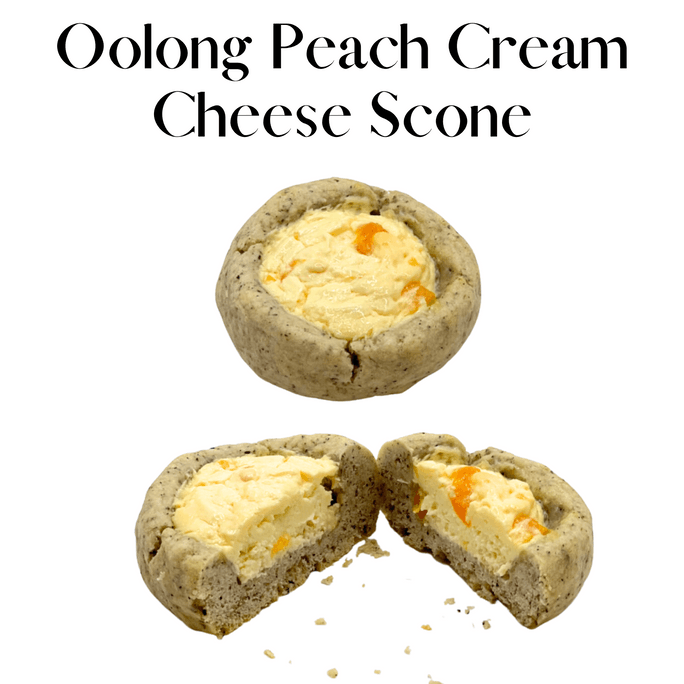 Oolong Peach Cream Cheese Scone 1 piece 70g