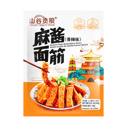 【陕西风味】山谷贡粮 麻酱面筋 香辣味 冲泡即食 140g