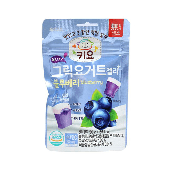 韩国ILDONG FOODIS希腊酸奶果冻蓝莓50g
