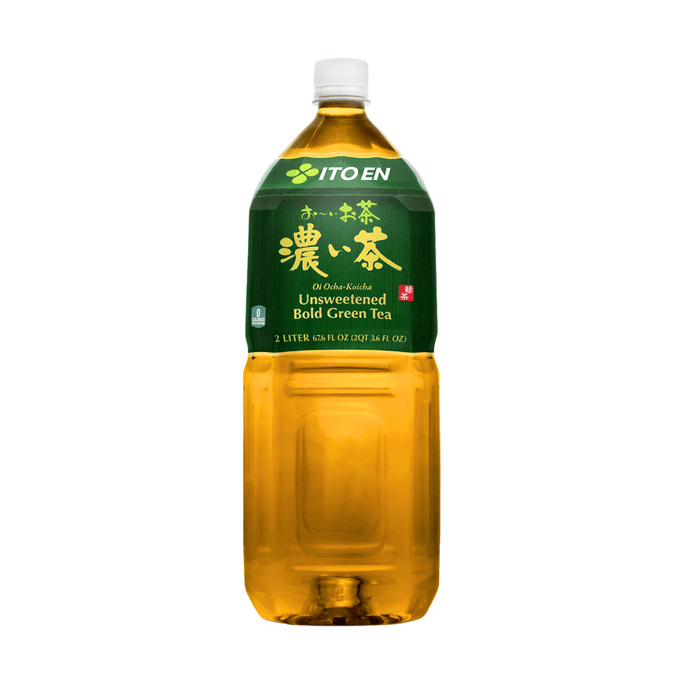 Koicha Unsweetened Bold Green Tea,67.6 fl oz【0 Sugar 0 Fat Low Calories】