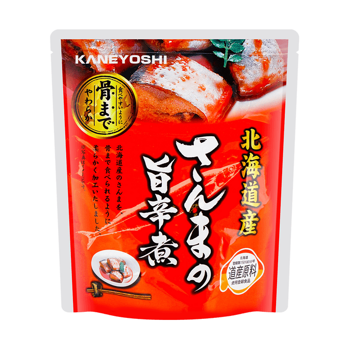 日本KANEYOSHI 即食辣味秋刀鱼 70g