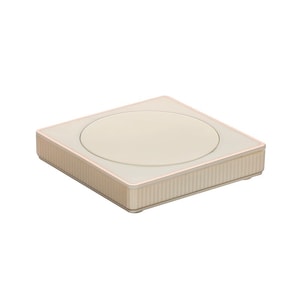 US Standard Cup Coaster Heated Coaster 55°C Constant Temperature Insulated Coaster Warm Water Tea Milk Warmer Apricot Yellow Single Pack