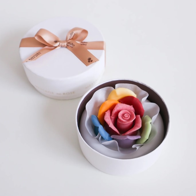 Valentine's Day 2024 Limited Rainbow Rose Chocolate Gift Set (Round)