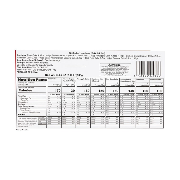 Blessings Abound Pastry Gift Box, 34.57 oz 15